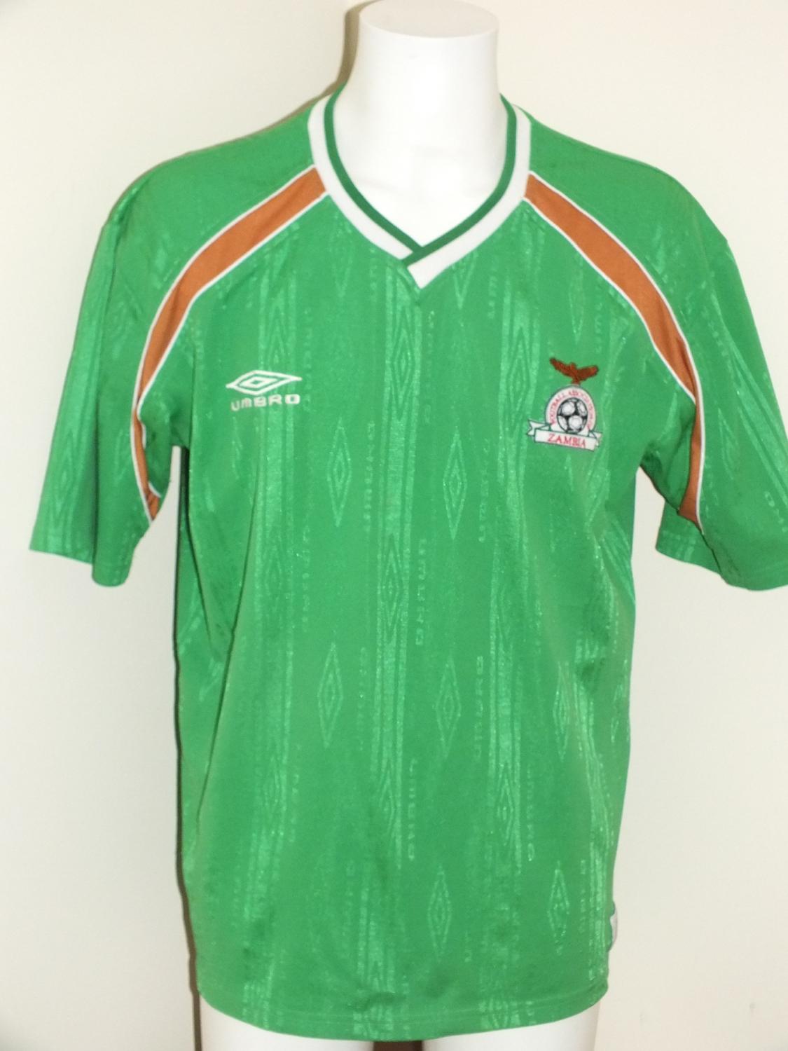 maillot de foot zambie domicile 2003 rétro