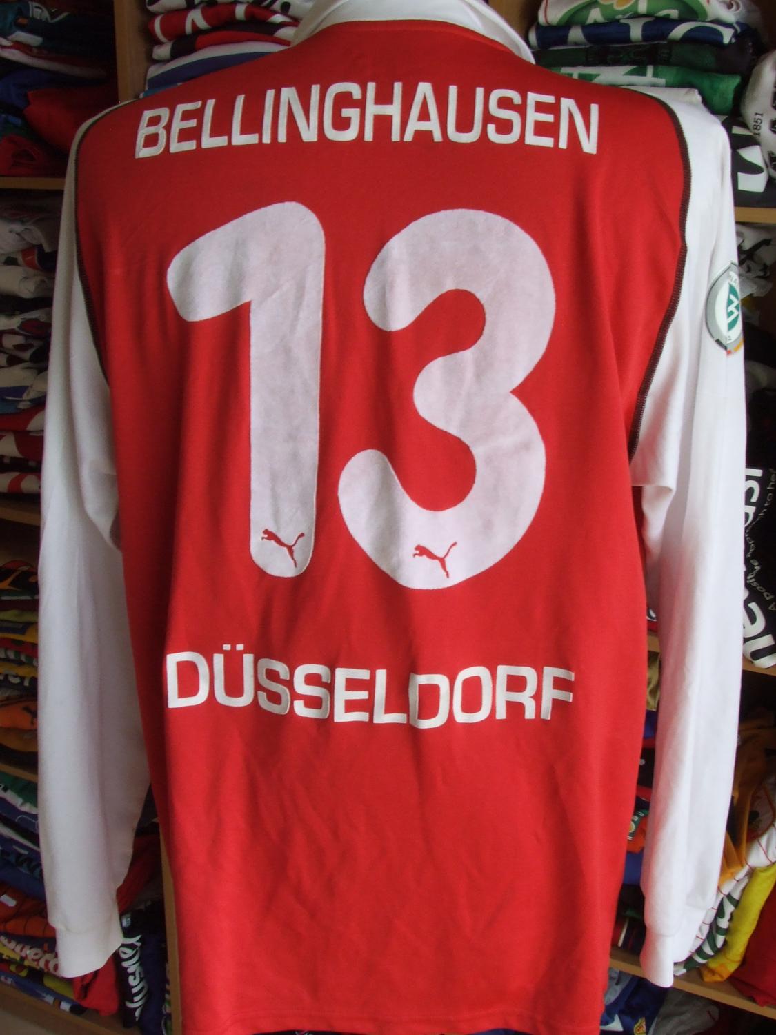 maillot de fortuna düsseldorf domicile 2004-2005 rétro