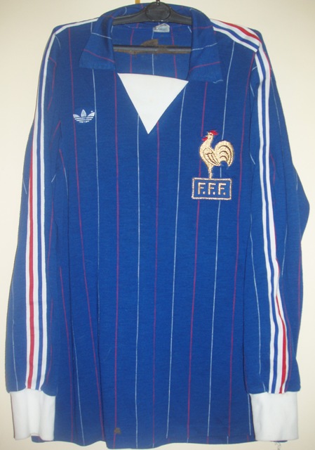 maillot de france domicile 1982-1983 rétro
