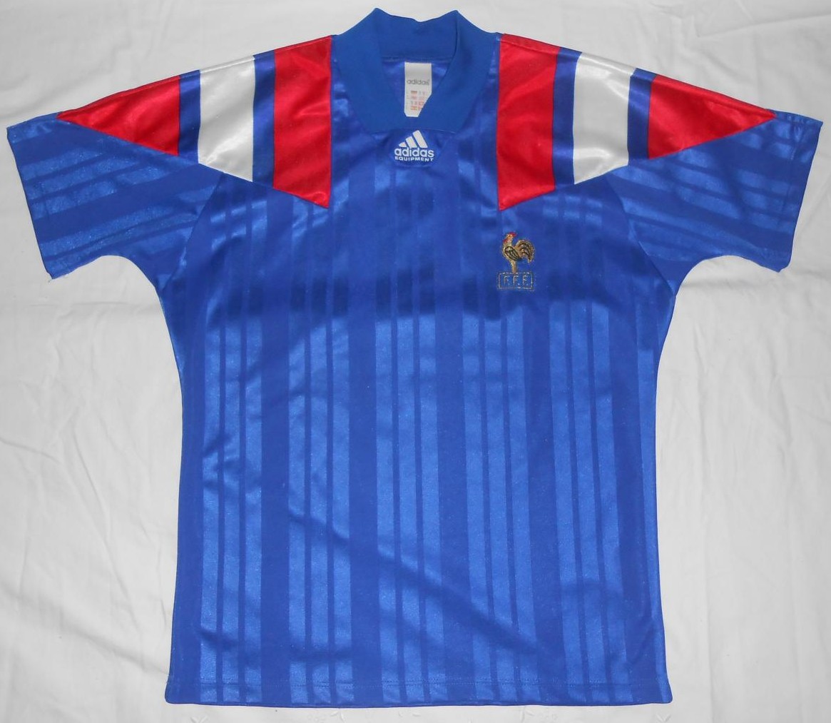 maillot de france domicile 1992-1993 rétro