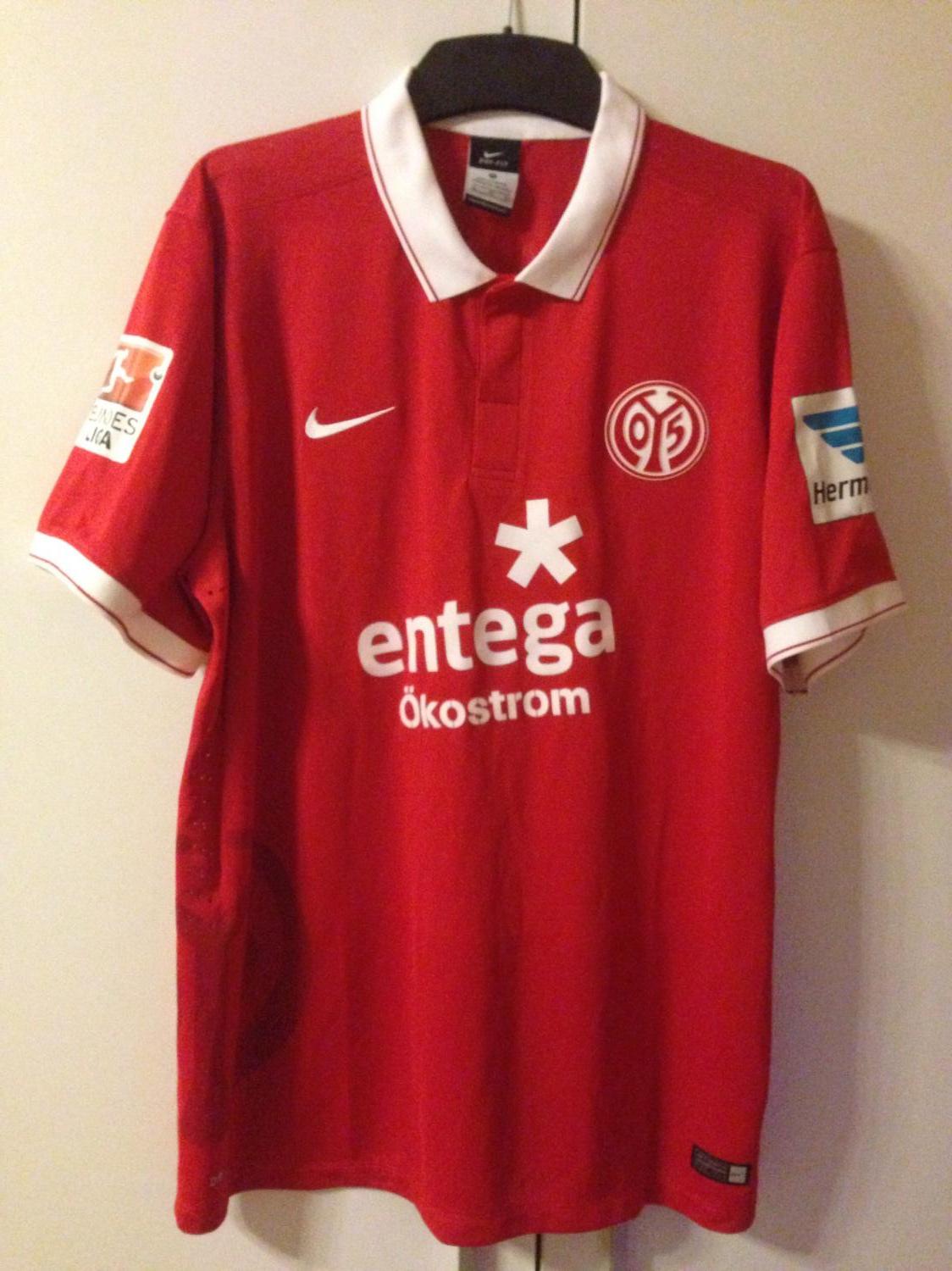 maillot de fsv mayence 05 domicile 2014-2015 rétro