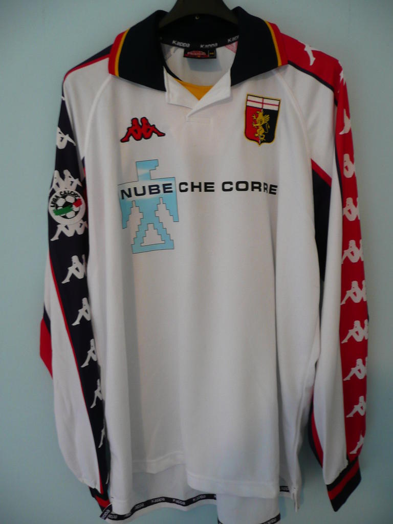 maillot de genoa cfc exterieur 2000-2001 pas cher