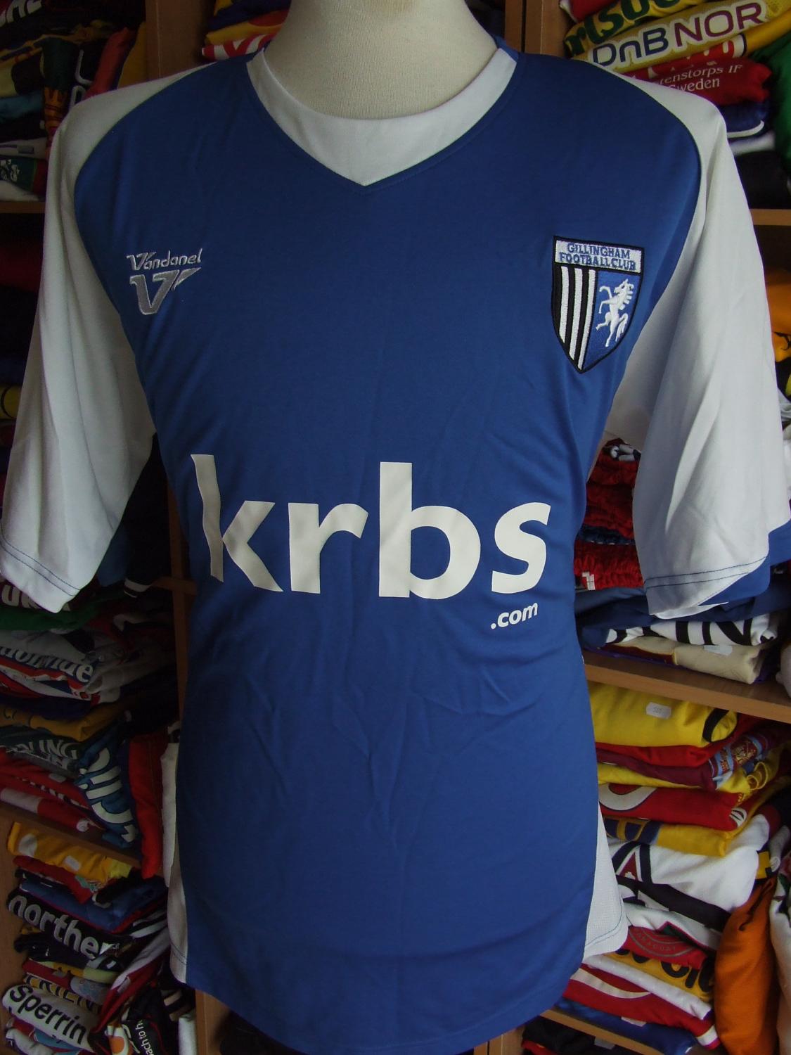 maillot de gillingham domicile 2009-2010 pas cher