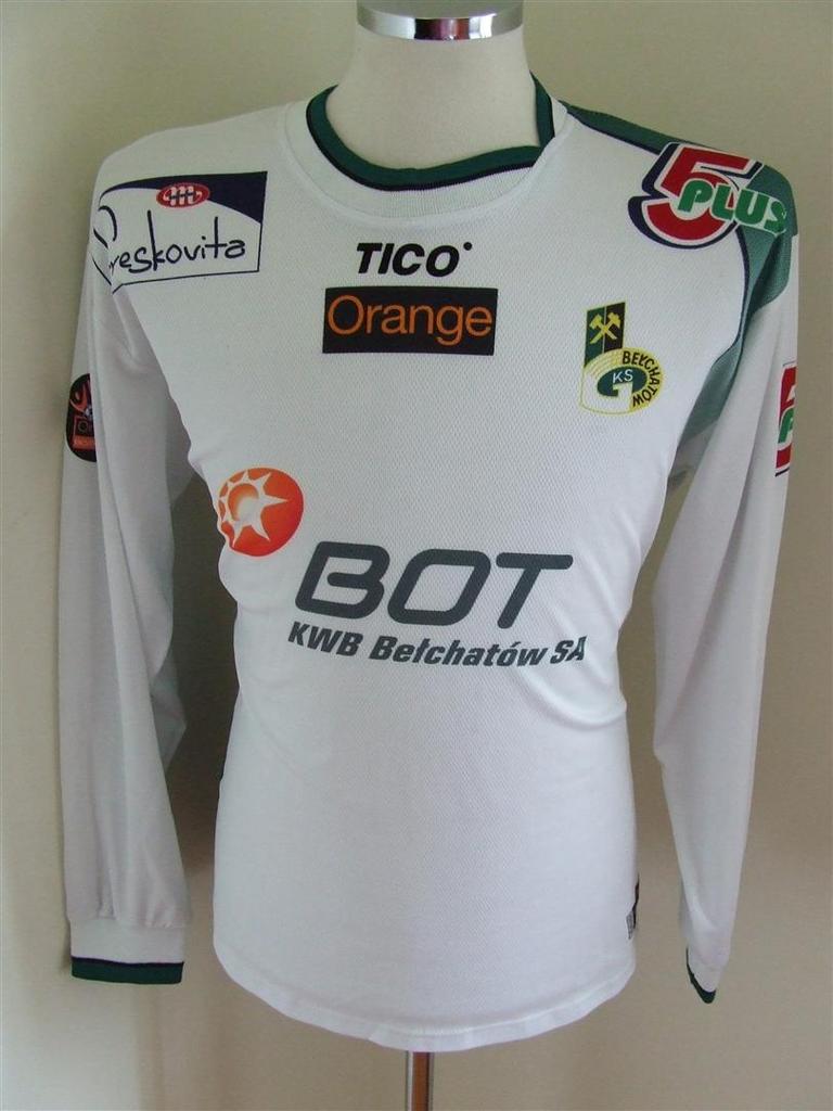 maillot de gks bełchatów domicile 2007-2008 pas cher