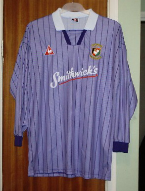 maillot de glentoran exterieur 1997-1998 rétro