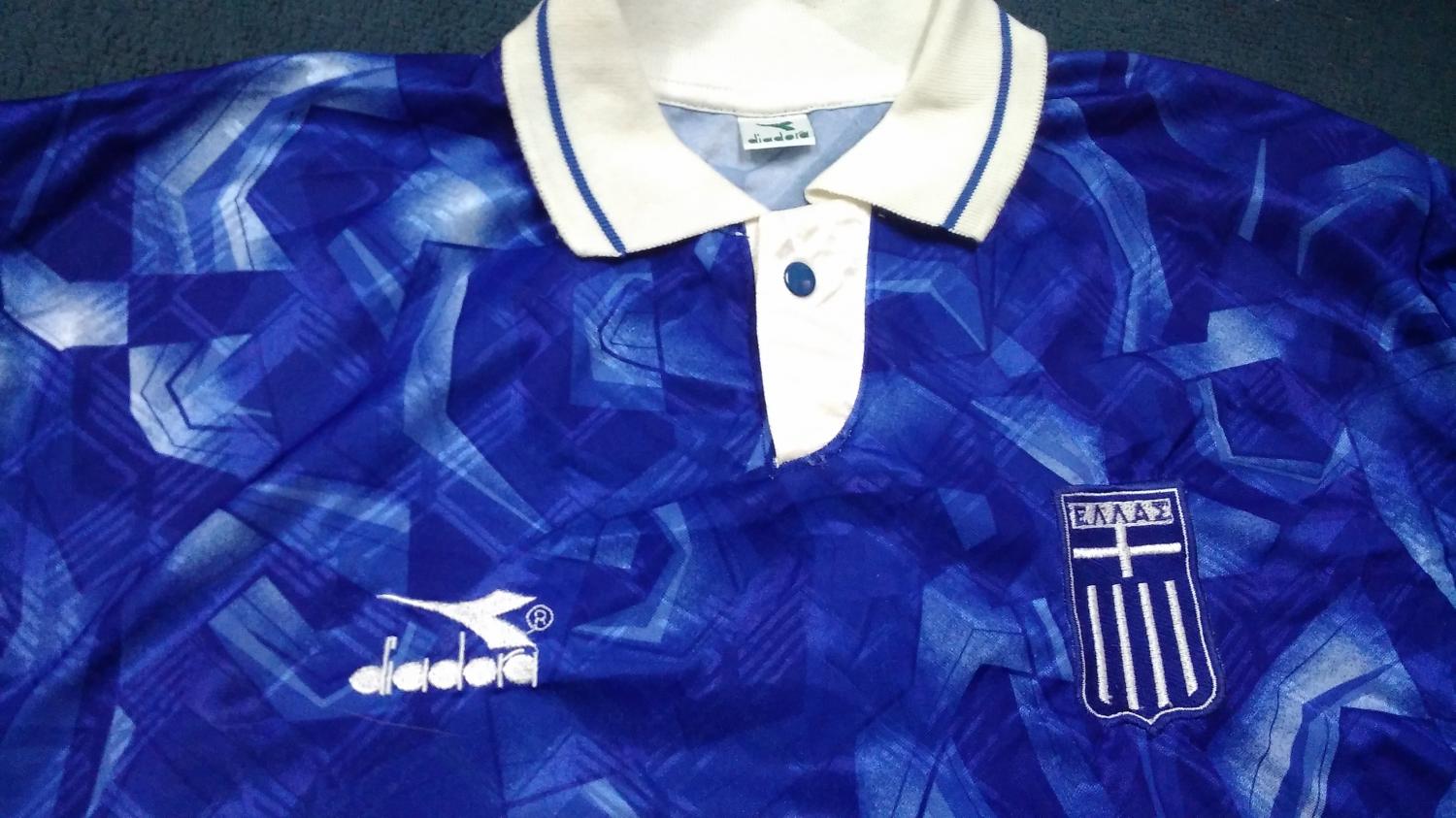 maillot de grèce domicile 1993-1994 rétro