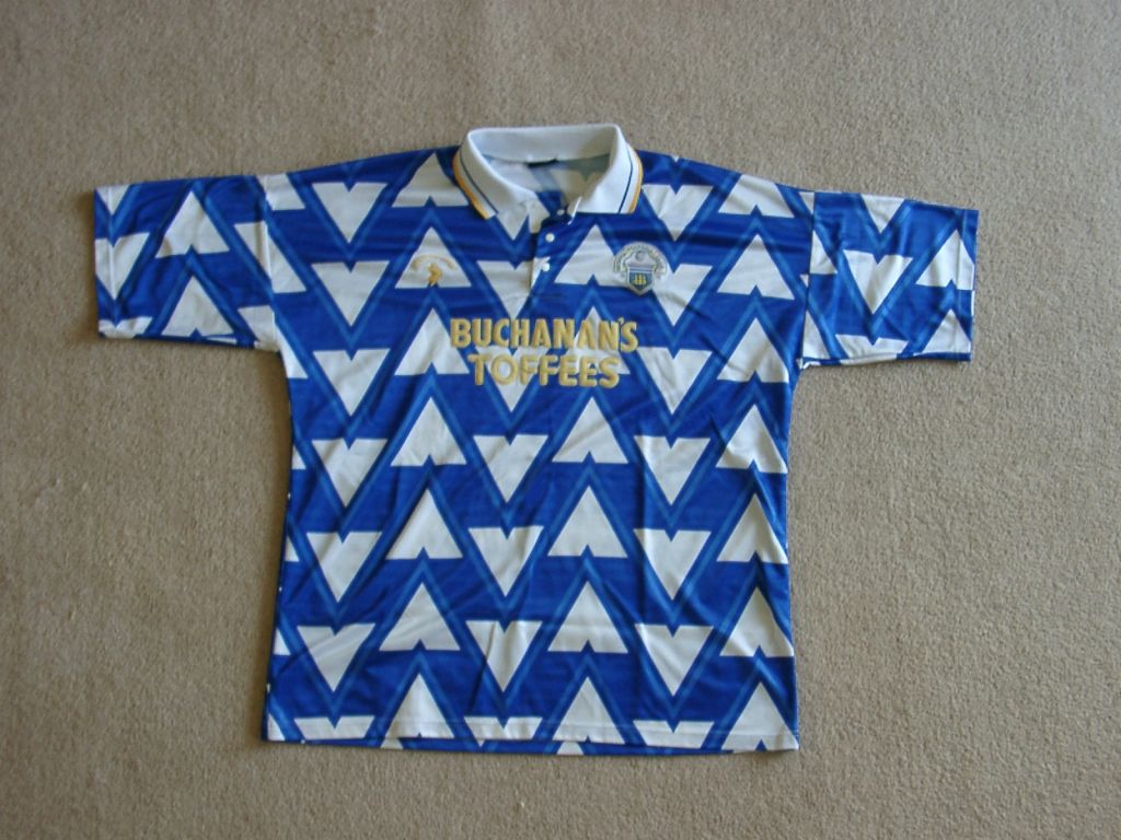 maillot de greenock morton domicile 1991-1993 pas cher