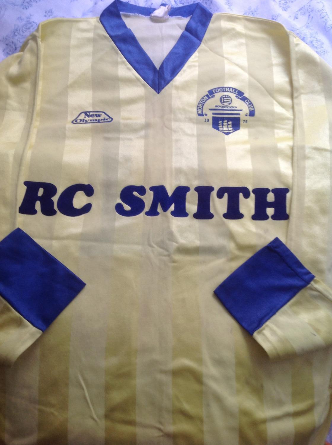 maillot de greenock morton exterieur 1987-1988 pas cher