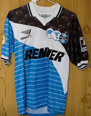 maillot de grêmio domicile 1996 rétro