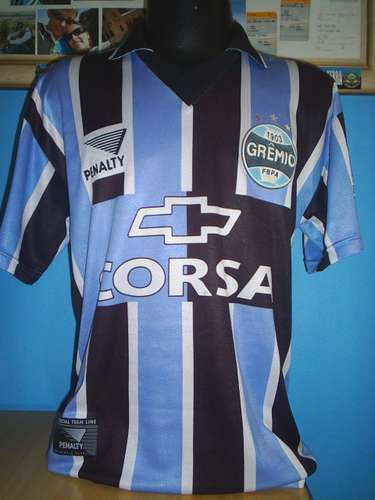 maillot de grêmio domicile 1998 rétro