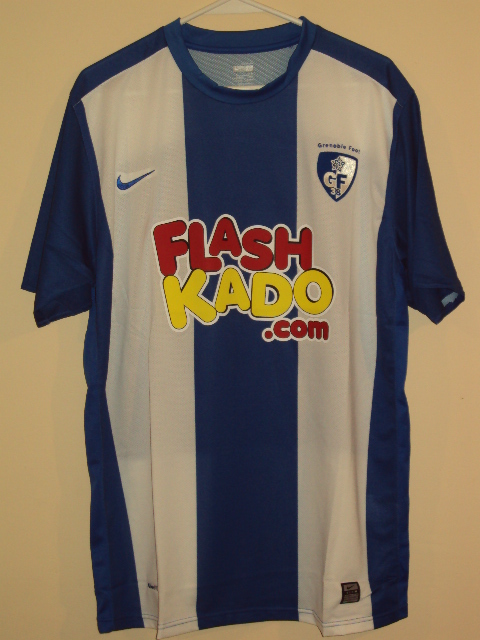 maillot de grenoble foot 38 domicile 2009-2010 pas cher