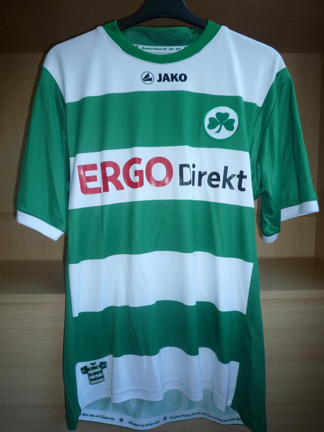 maillot de greuther fürth domicile 2011-2012 pas cher