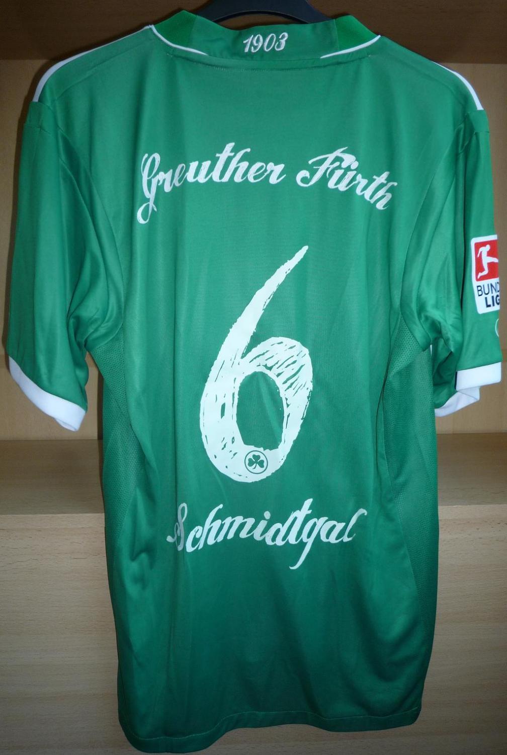 maillot de greuther fürth domicile 2011-2012 pas cher