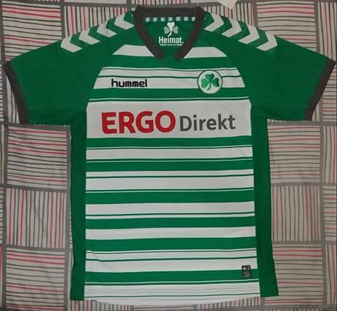 maillot de greuther fürth domicile 2017-2018 pas cher