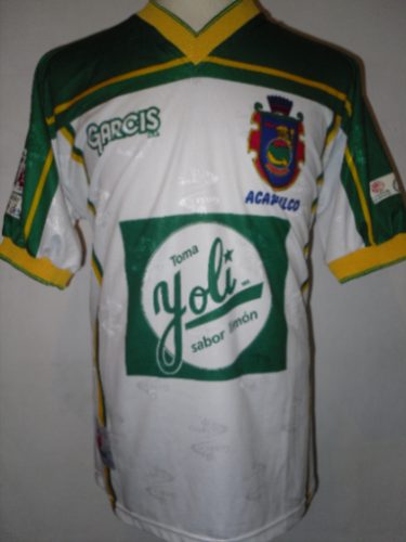 maillot de guerreros acapulco domicile 2001-2002 pas cher