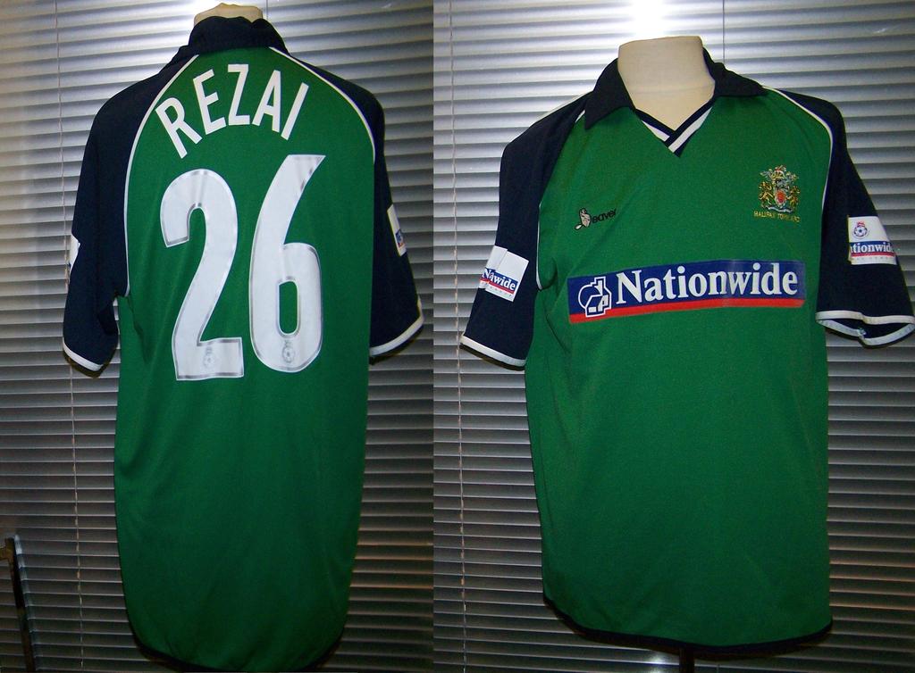 maillot de halifax town exterieur 2002 rétro