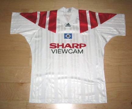 maillot de hambourg sv domicile 1992-1994 pas cher