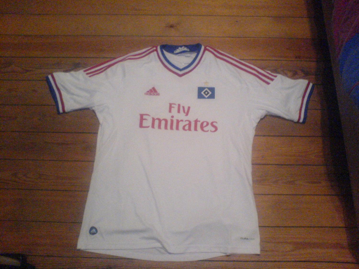 maillot de hambourg sv domicile 2011-2012 rétro