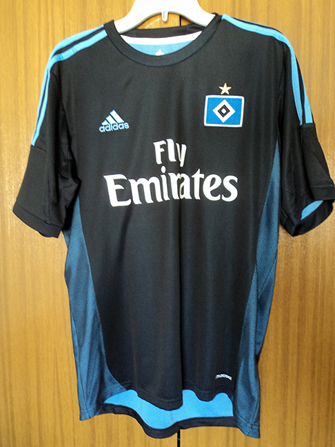 maillot de hambourg sv exterieur 2013-2014 rétro