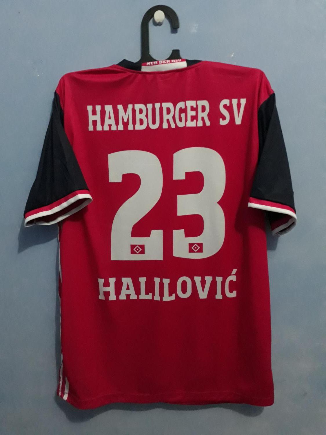 maillot de hambourg sv exterieur 2016-2017 rétro