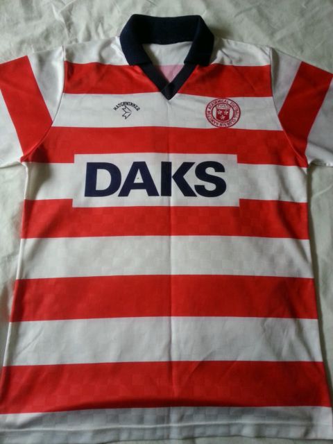 maillot de hamilton academical domicile 1988-1989 rétro