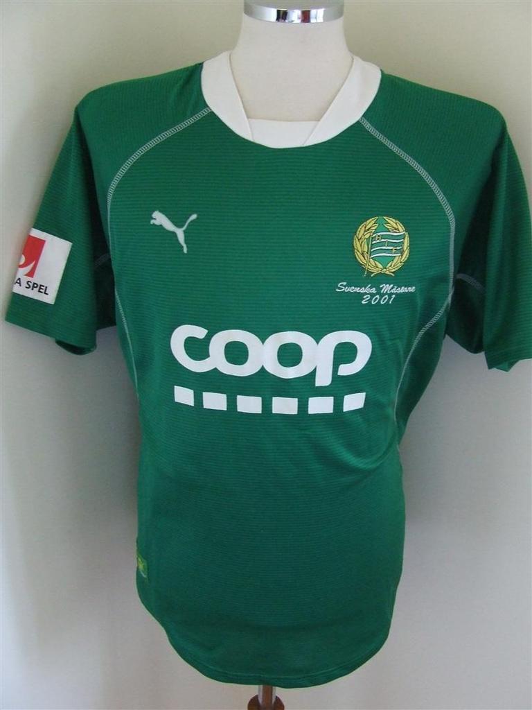 maillot de hammarby if domicile 2001 pas cher