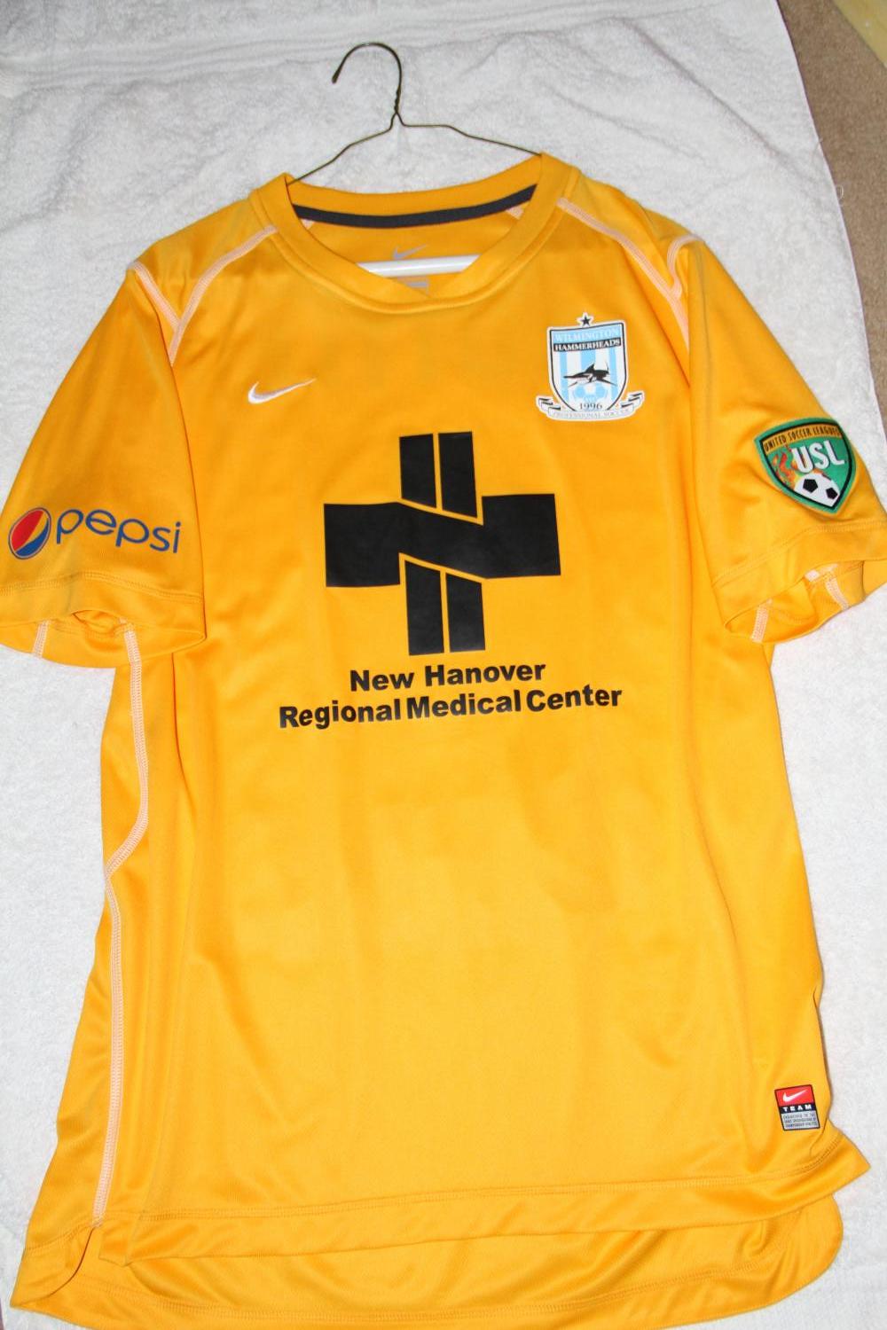 maillot de hammerheads de wilmington gardien 2013 rétro