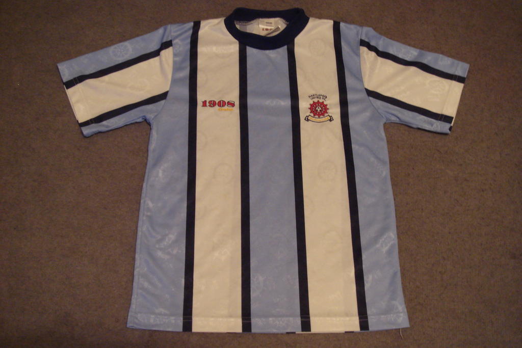 maillot de hartlepool united domicile 2000-2002 rétro