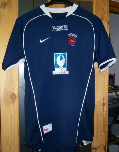 maillot de hartlepool united third 2004-2005 rétro