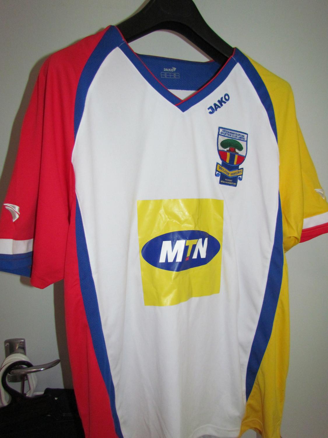 maillot de hearts of oak exterieur 2007-2010 rétro