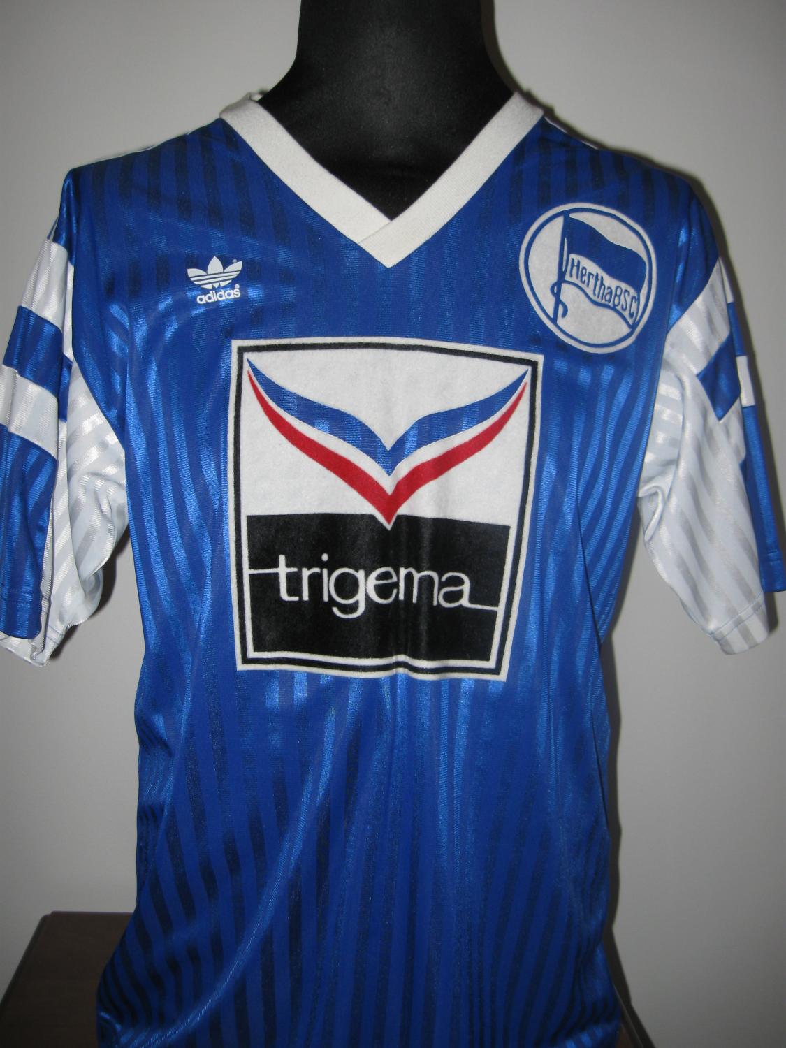 maillot de hertha bsc domicile 1990-1991 pas cher