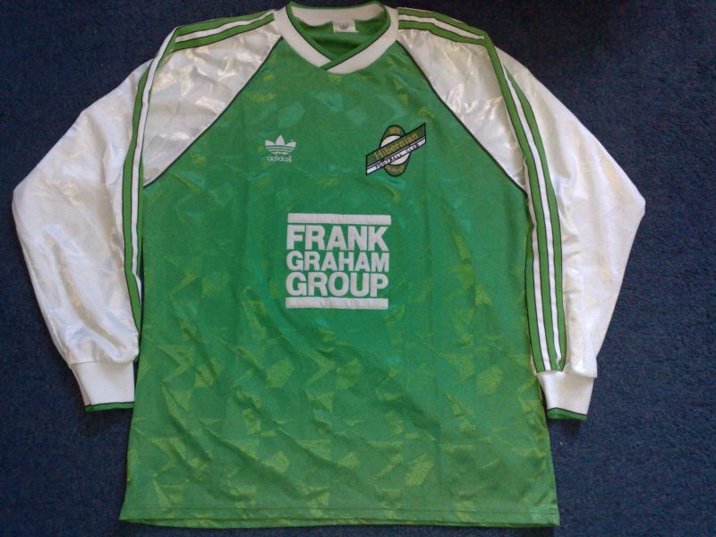 maillot de hibernian fc domicile 1989-1990 pas cher