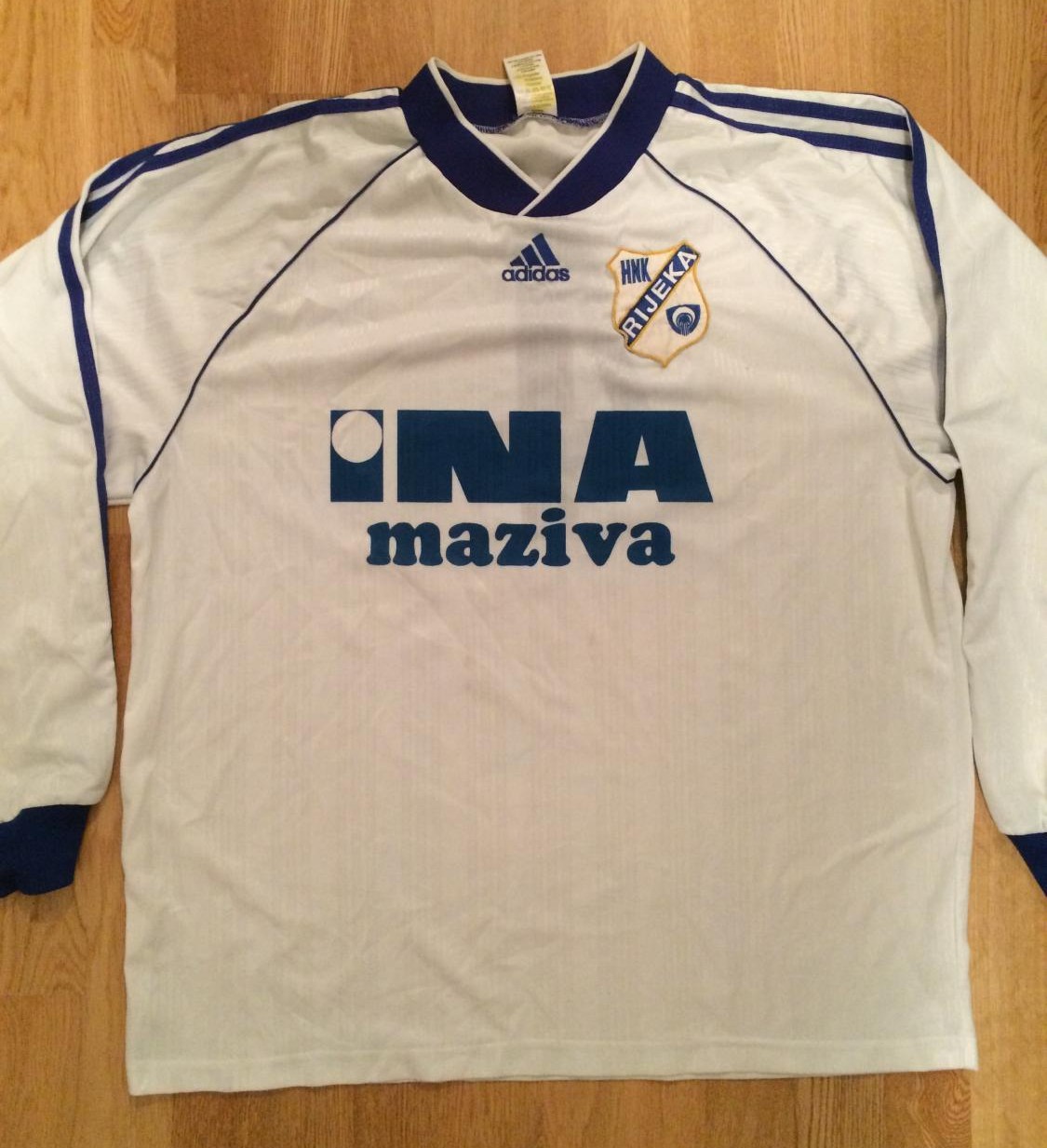 maillot de hnk rijeka domicile 1998-1999 rétro