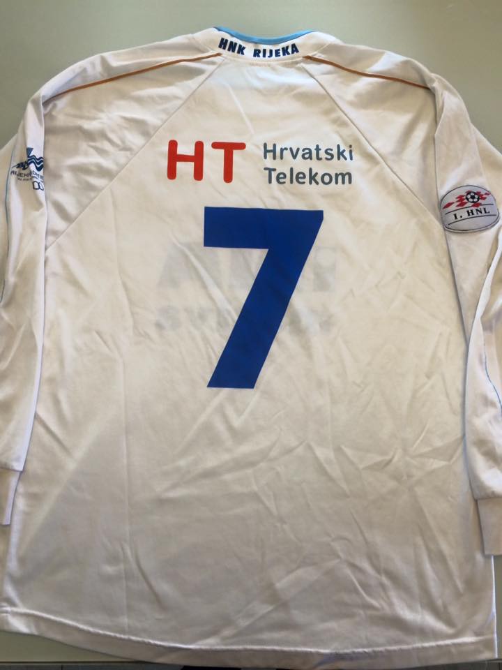 maillot de hnk rijeka domicile 2002-2003 rétro