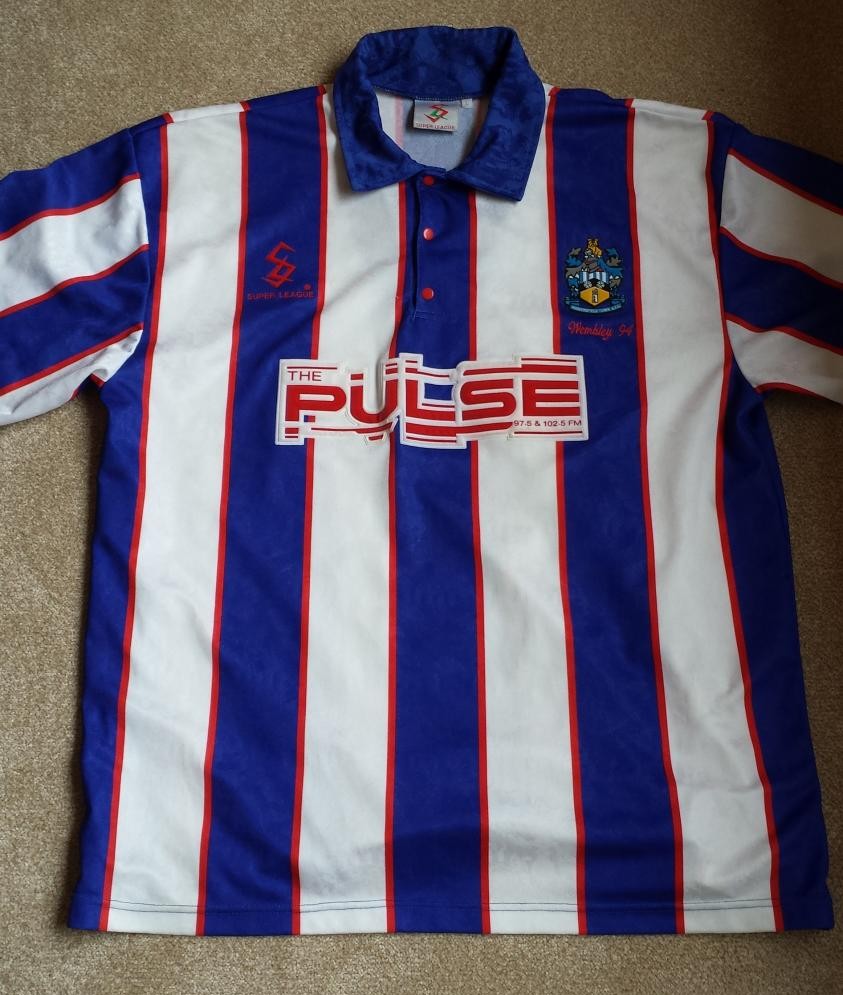 maillot de huddersfield town domicile 1993-1995 rétro