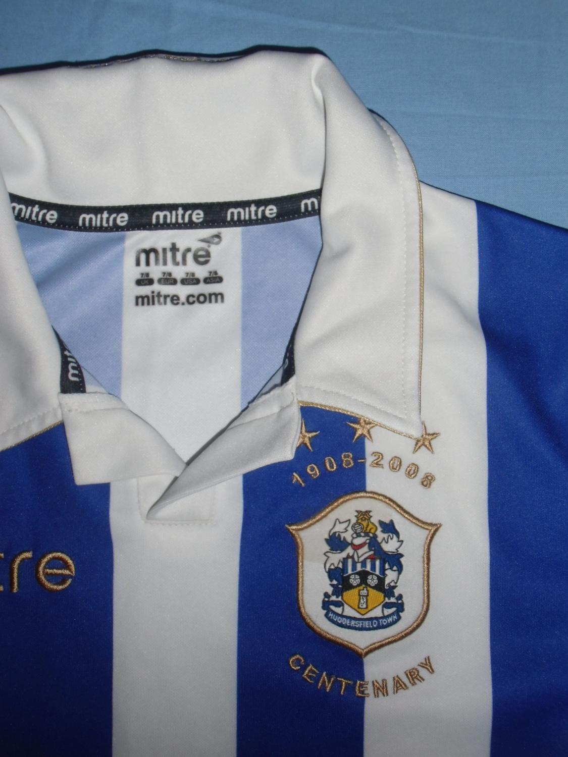 maillot de huddersfield town domicile 2008-2009 rétro maillot de huddersfield town domicile 2008-2009 rétro