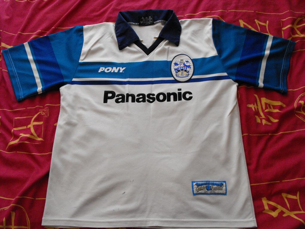 maillot de huddersfield town exterieur 1997-1999 rétro