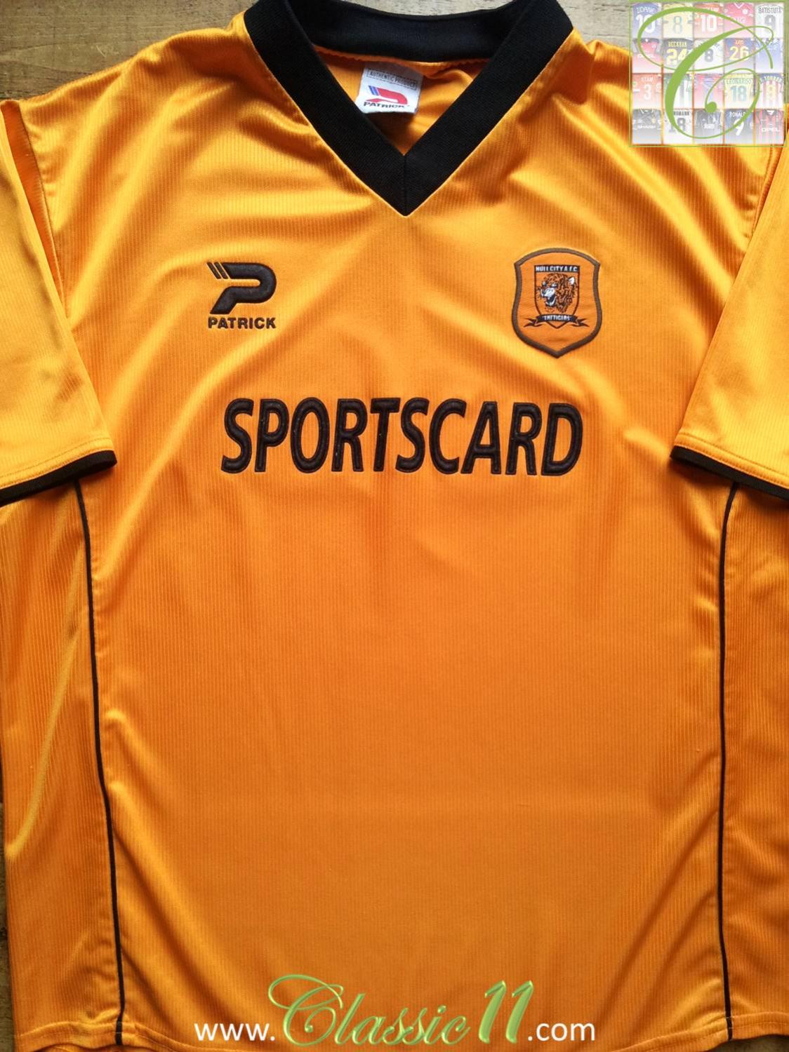 maillot de hull city domicile 2001-2002 pas cher