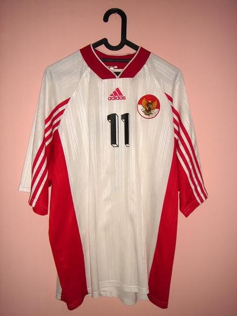 maillot de indonésie exterieur 1997-1998 pas cher