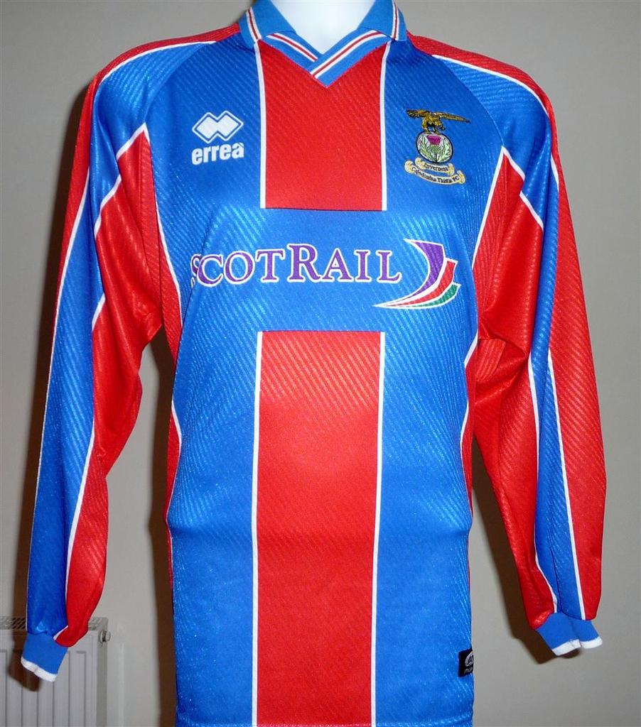 maillot de inverness ct domicile 2000-2001 pas cher