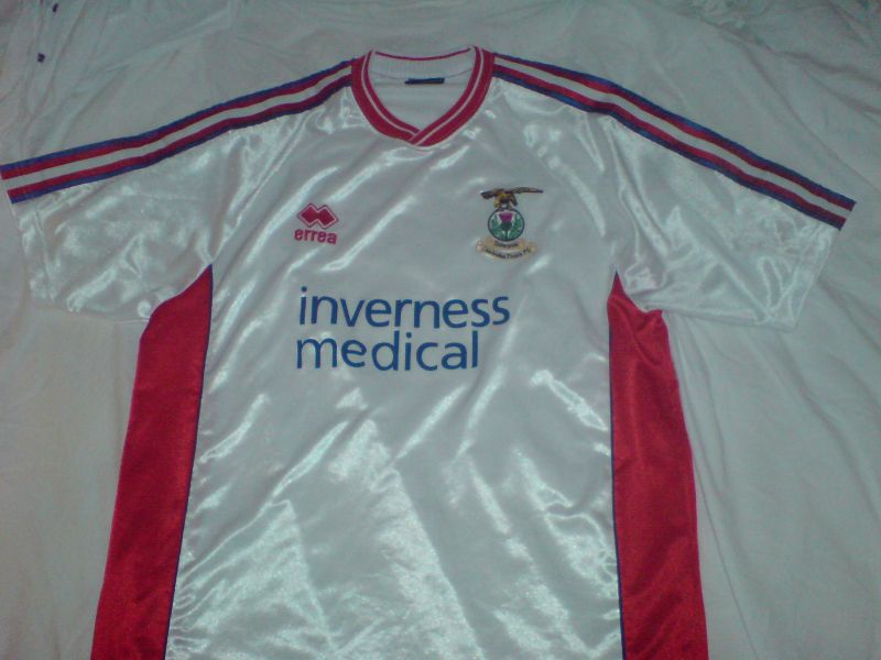 maillot de inverness ct exterieur 2003-2004 pas cher