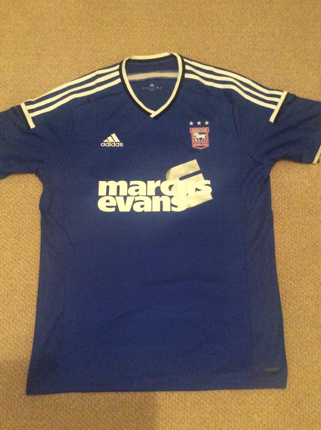 maillot de ipswich town domicile 2014-2015 rétro