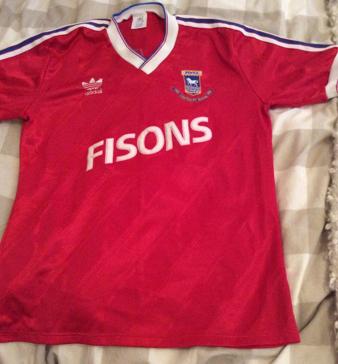 maillot de ipswich town exterieur 1988-1989 rétro