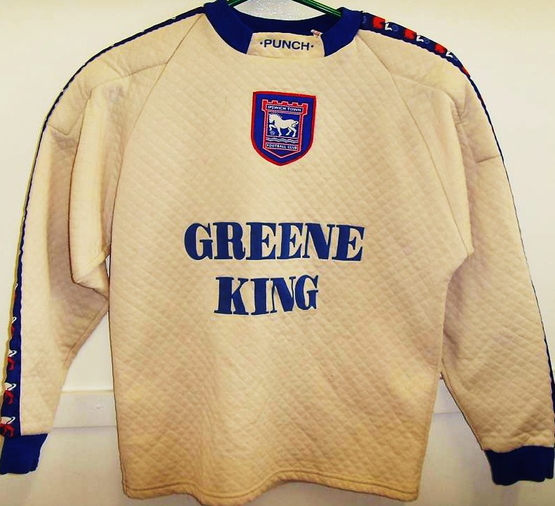 maillot de ipswich town gardien 1997-1998 rétro