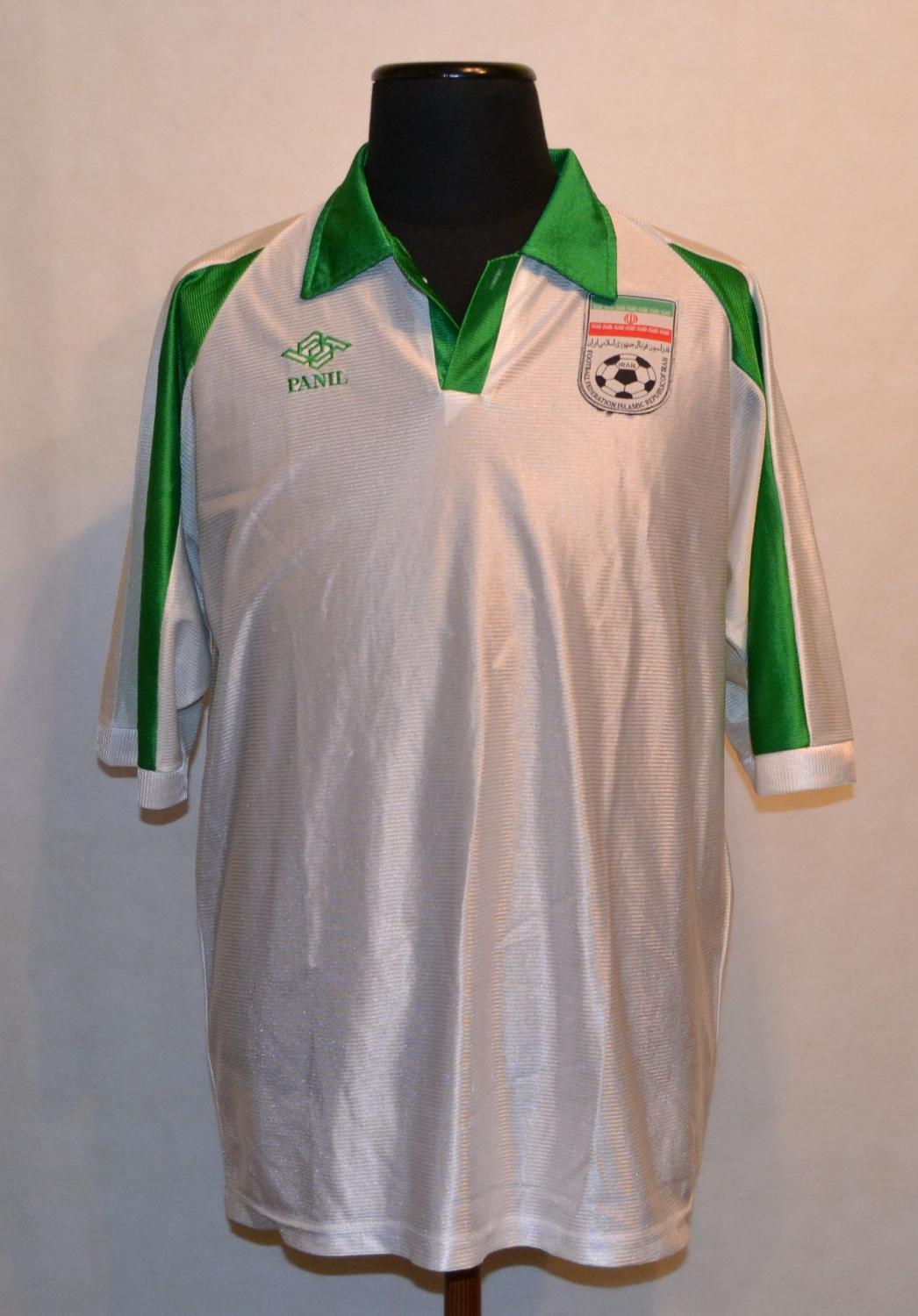 maillot de iran domicile 2000 rétro