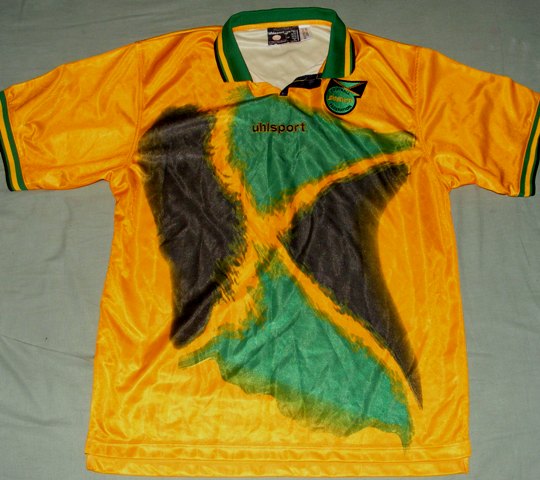 maillot de jamaïque domicile 2002-2004 pas cher