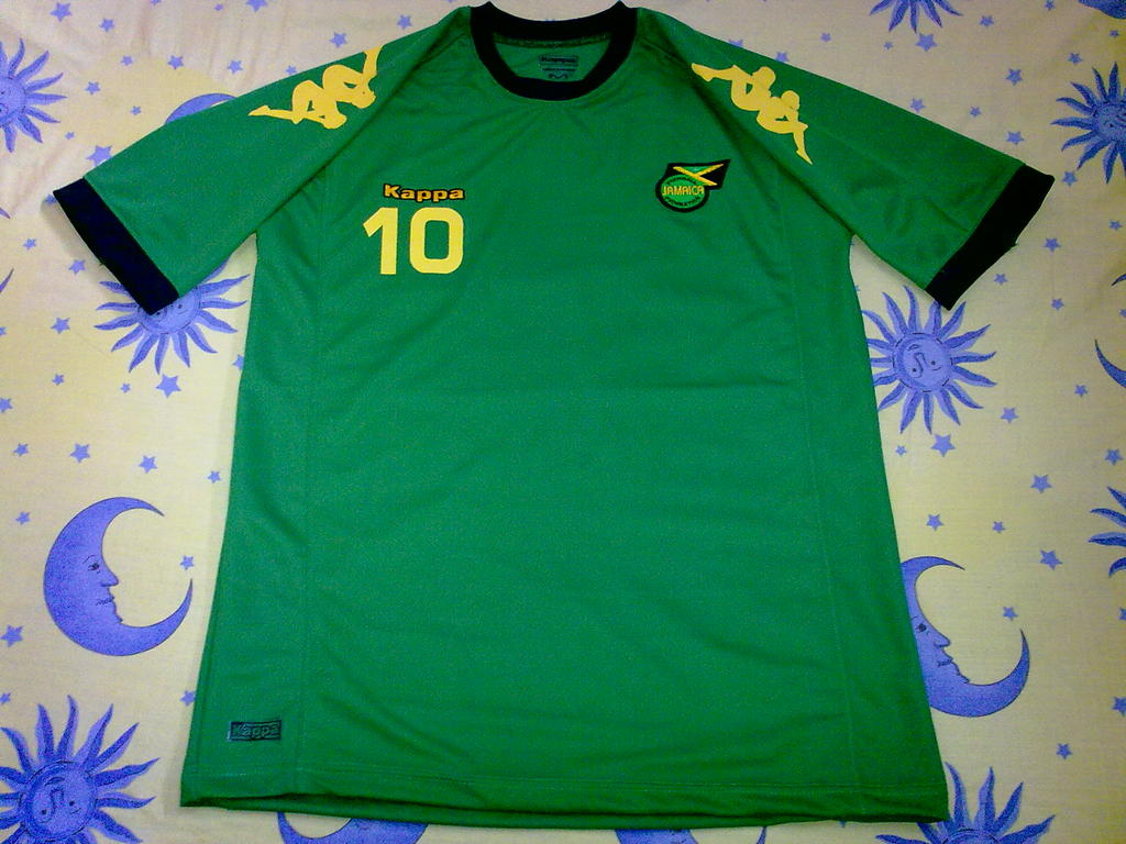 maillot de jamaïque exterieur 2008-2010 pas cher