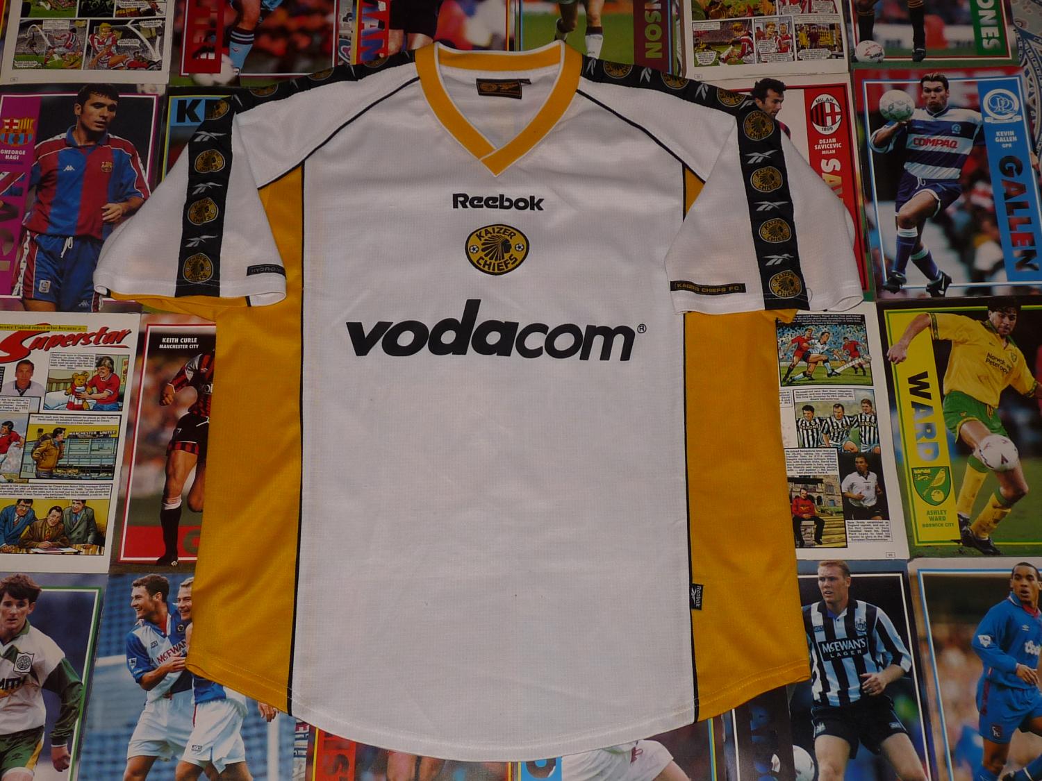 maillot de kaizer chiefs exterieur 1999-2000 rétro