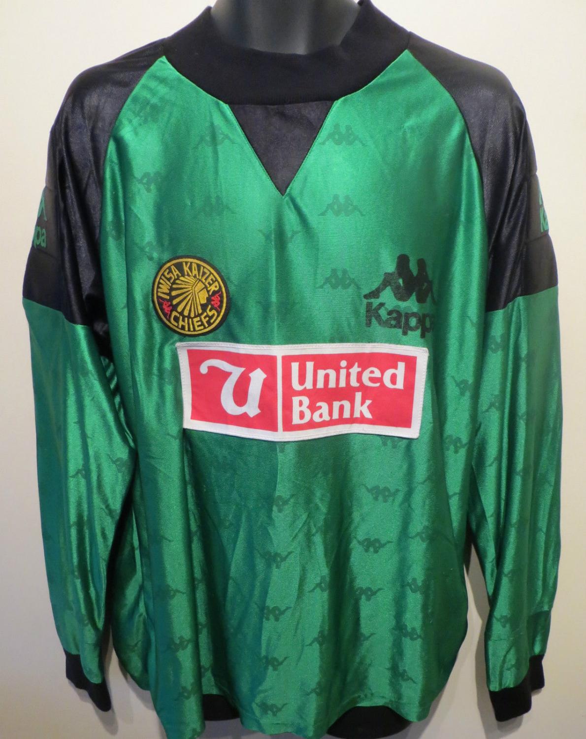 maillot de kaizer chiefs gardien 1994 rétro