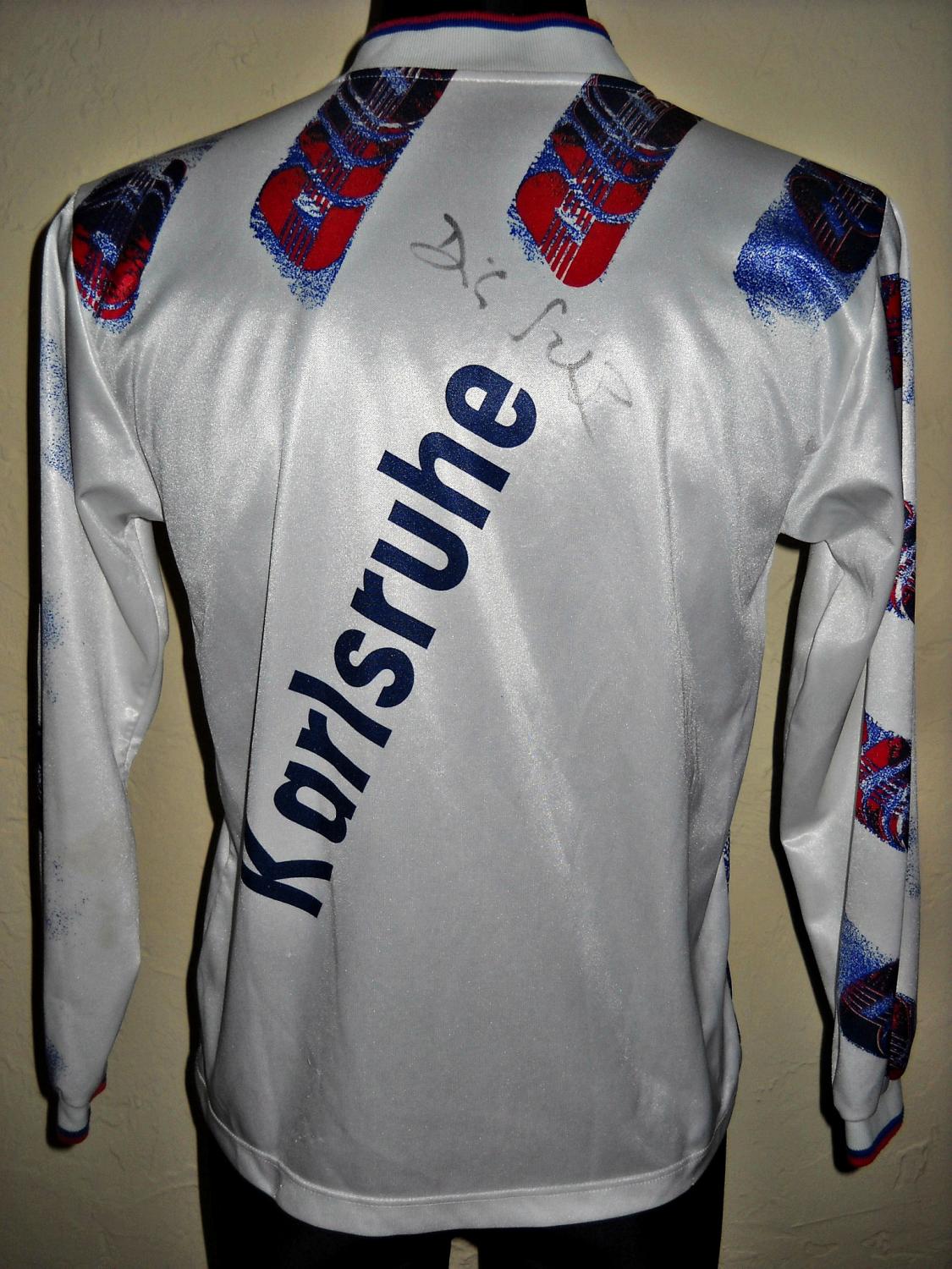 maillot de karlsruher sc domicile 1994-1995 rétro